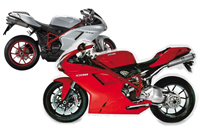 Rizoma Parts for Ducati 848 / 1098 / 1198 Models